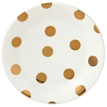 Lenox All in Good Taste Deco Dot Gold by Kate Spade Salad Plate