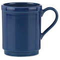 Lenox All in Good Taste Sculpted Scallop Navy by Kate Spade Mug