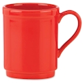 Lenox All in Good Taste Sculpted Scallop Red by Kate Spade Mug