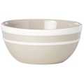 Lenox All in Good Taste Sculpted Stripe Beige by Kate Spade Fruit Bowl