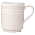 Lenox All in Good Taste Sculpted Stripe Blush by Kate Spade Mug