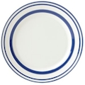 Lenox All in Good Taste Sculpted Stripe Cobalt by Kate Spade Accent Plate