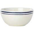 Lenox All in Good Taste Sculpted Stripe Cobalt by Kate Spade All Purpose Bowl