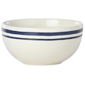 Lenox All in Good Taste Sculpted Stripe Cobalt by Kate Spade Fruit Bowl