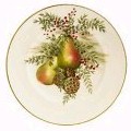 Lenox Boxwood & Pine Pear Accent Plate