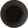 Lenox Chelse Muse Fleur Matte Black Accent Plate