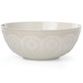 Lenox Chelse Muse Grey Medium Serving Bowl