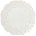 Lenox Chelse Muse Scallop White Dinner Plate