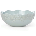 Lenox Chelse Muse Sculpted Blue Medium Serving Bowl