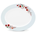 Lenox Simply Fine Chirp Stripe OvalPlatter