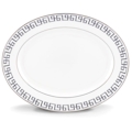 Lenox Darius Silver by Brian Gluckstein Oval Platter