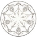 Lenox Empire Pearl by Marchesa Accent Plate