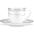 Lenox Empire Pearl by Marchesa Demitasse Cup & Saucer