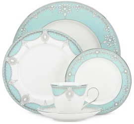 Lenox Empire Pearl Turquoise by Marchesa