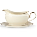 Lenox Eternal Sauce Boat & Stand