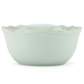 Lenox French Perle Bead Ice Blue All Purpose Bowl
