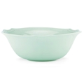Lenox French Perle Bead Ice Blue Serving Bowl