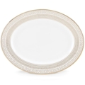 Lenox Gilded Pearl by Marchesa Oval Platter