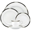 Lenox Hancock Platinum White Place Setting