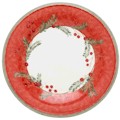Lenox Holiday Gatherings Holiday Wreath Accent Plate