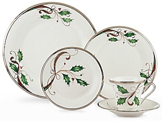 Holiday Nouveau Platinum by Lenox