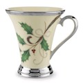 Lenox Holiday Nouveau Platinum Square Accent Mug