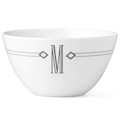 Lenox Initial I.D. Charcoal Diamond All Purpose Bowl