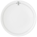 Lenox Initial I.D. Charcoal Diamond Dinner Plate