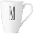 Lenox Initial I.D. Charcoal Diamond Mug