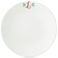 Lenox Initial I.D. Holiday Leaf Dinner Plate