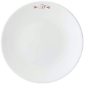 Lenox Initial I.D. Merlot Script Dinner Plate