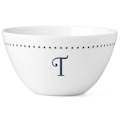 Lenox Initial I.D. Navy Dots All Purpose Bowl