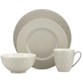 Lenox Larabee Dot Grey by Kate Place Setting