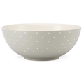 Lenox Larabee Dot Grey by Kate Spade Serving Bowl
