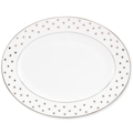 Lenox Larabee Road Platinum by Kate Spade Oval Platter