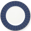 Lenox Library Lane Navy by Kate Spade Allison Avenue Accent Plate