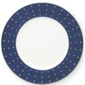 Lenox Library Lane Navy by Kate Spade Allison Avenue Accent Plate