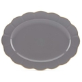 Lenox Marchesa Shades of Grey by Marchesa Oval Platter