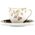 Lenox Painted Camellia by Marchesa Demitasse Cup & Saucer