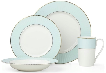 Pleated Colors Aqua by Lenox