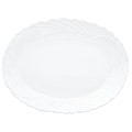 Lenox Pleated Swirl by Marchesa Oval Platter