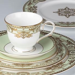 Lenox Marchesa Couture Night Espresso Cup and Saucer Baroque 849909 