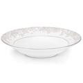 Lenox Starlet Silver by Brian Gluckstein Rim Soup Bowl