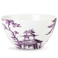 Lenox Toile Tale Amethyst by Scalamandre All Purpose Bowl
