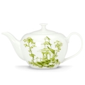 Lenox Toile Tale Chartreuse by Scalamandre Teapot