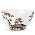 Lenox Toile Tale Chocolate by Scalamandre All Purpose Bowl