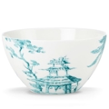 Lenox Toile Tale Teal by Scalamandre All Purpose Bowl