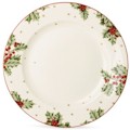 Lenox Treasured Traditions Holly Dinner Plate