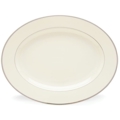 Lenox Tuxedo Platinum Oval Platter