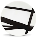 Lenox Urban Graffiti Black by DKNY Donna Karan Salad Plate